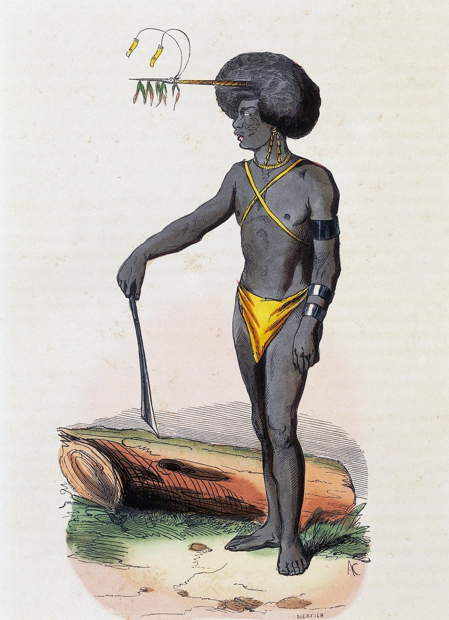 Papuasiani di Porto Dory (Nuova Guinea) da Nicolas Dally