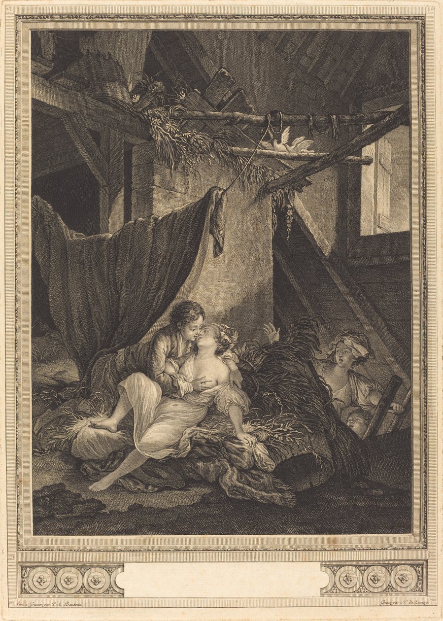 Le cure tardive da Nicolas Delaunay after Pierre Antoine Baudouin