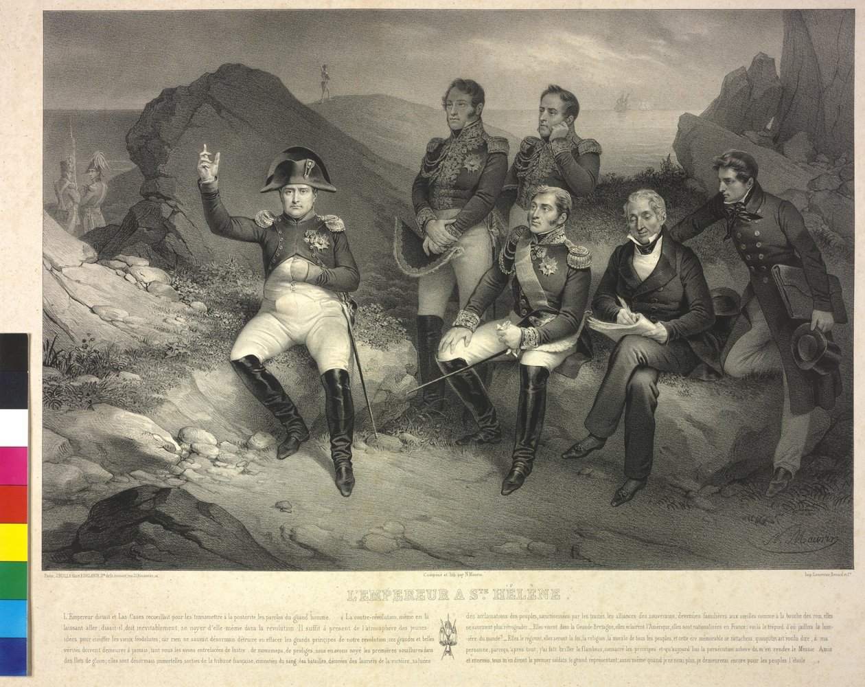 Napoleone I Bonaparte, Imperatore dei Francesi da Nicolas Eustache Maurin