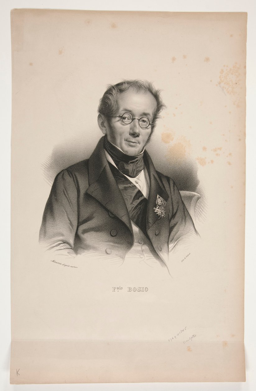Ritratto di [Barone François-Joseph] Bosio da Nicolas Eustache Maurin