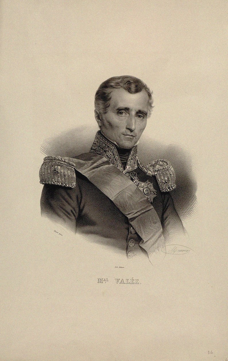 Ritratto di Sylvain-Charles, conte Valée 1773-1846 da Nicolas Eustache Maurin