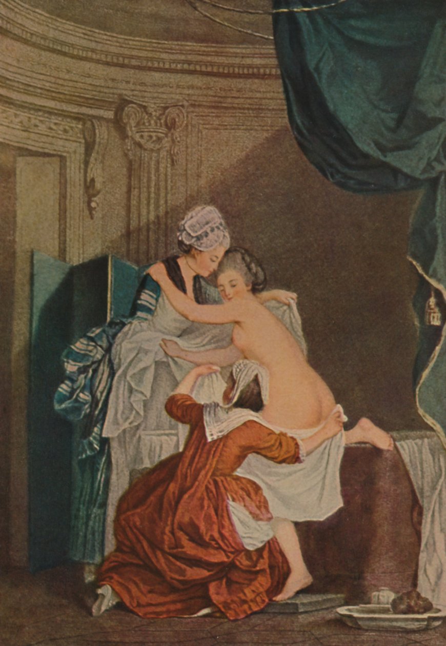 Le Bain, Il Bagno, c1770-1810, 1913 da Nicolas Francois Regnault