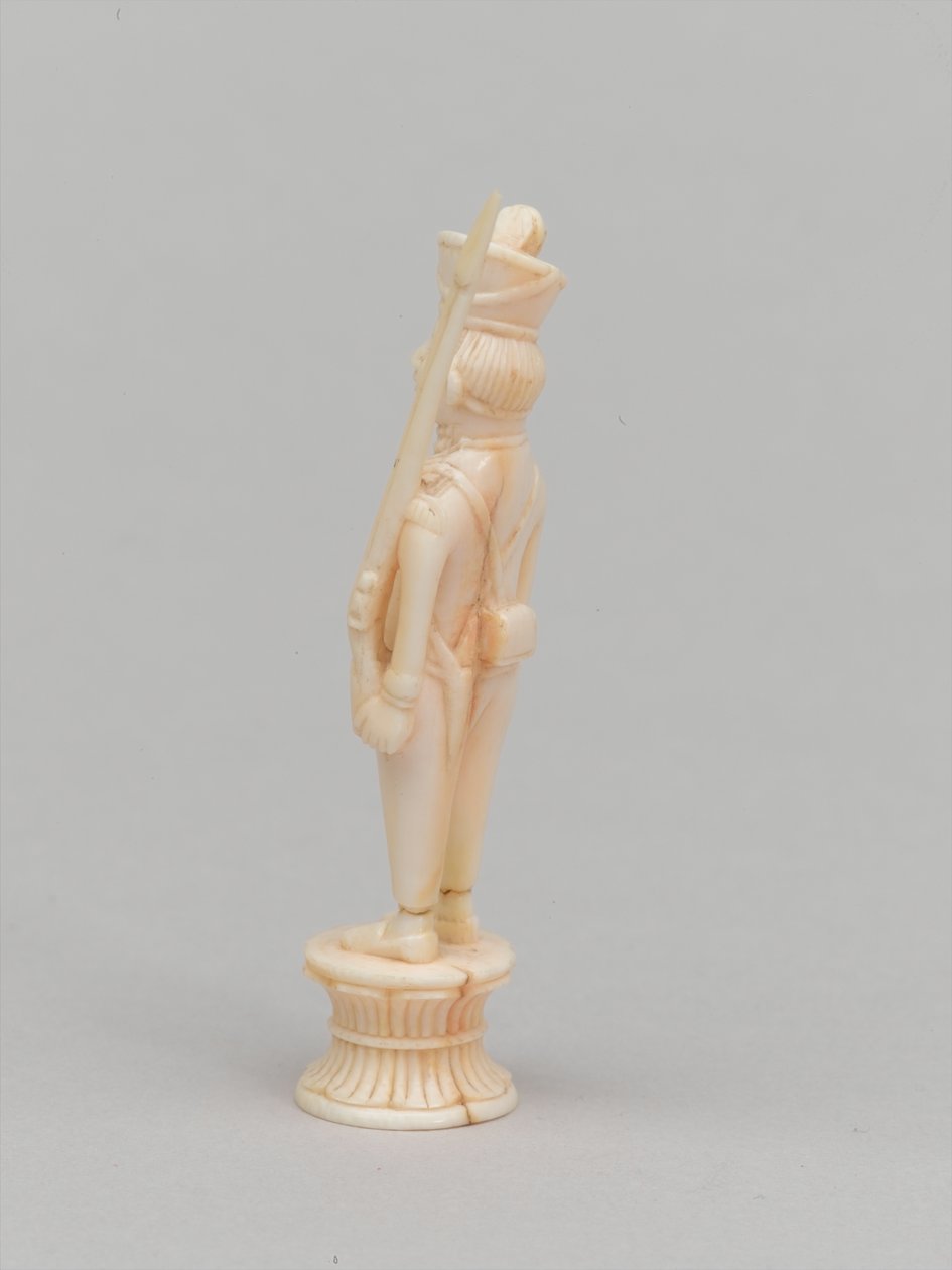 Pedone bianco, pezzo degli scacchi, India da Nicolas Guerard