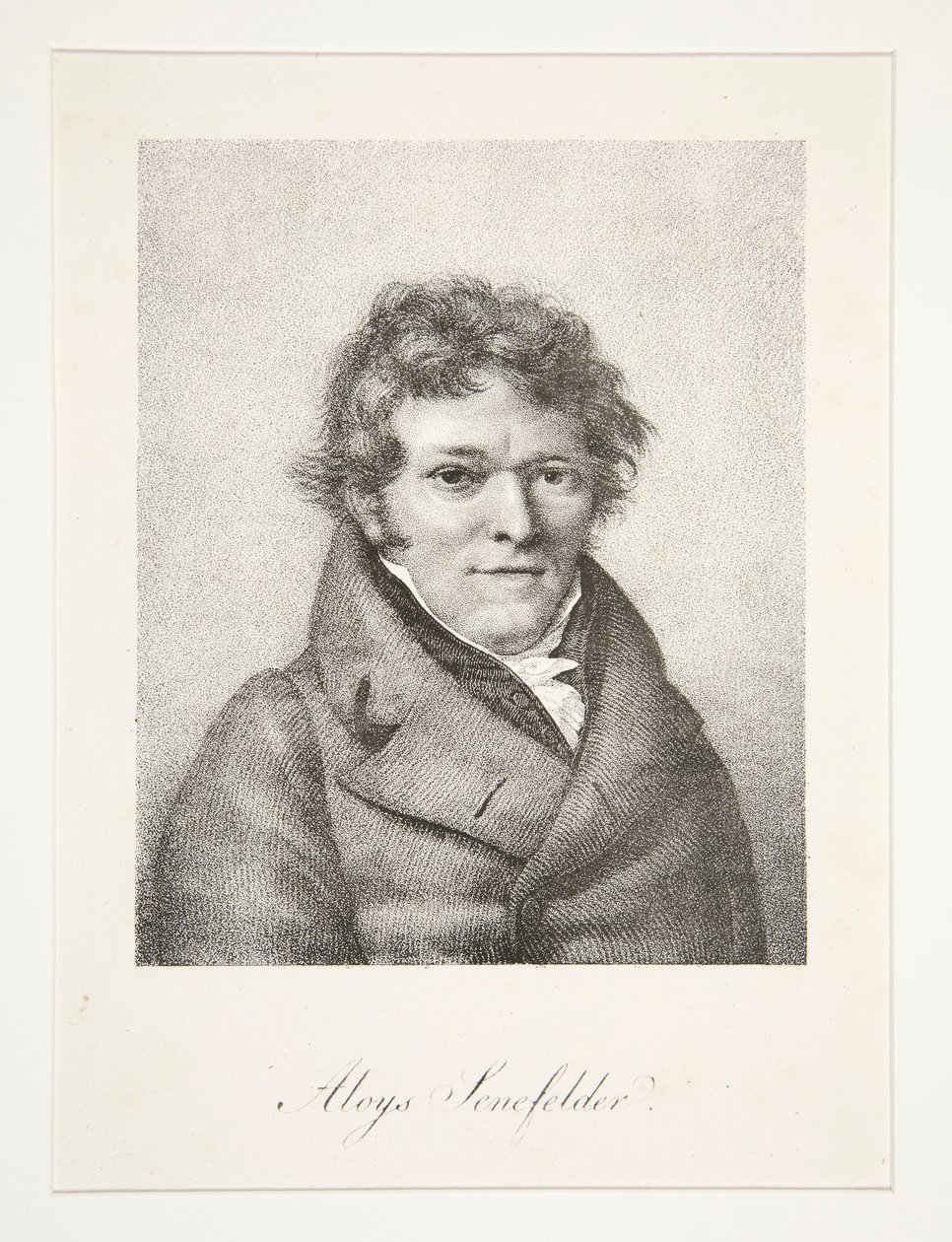 Ritratto di Aloys Senefelder da Nicolas Henri Jacob
