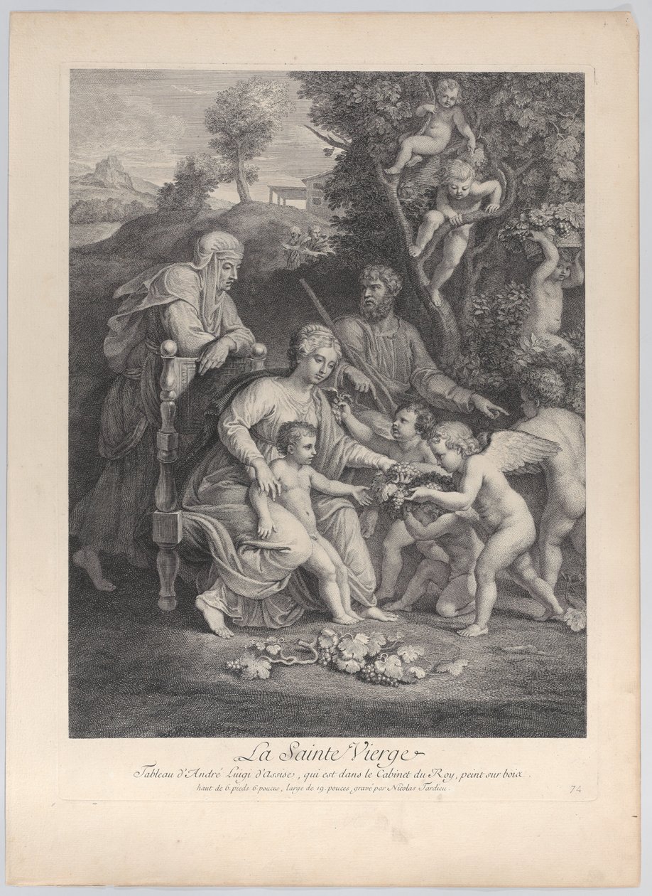 La Sacra Famiglia con Sant