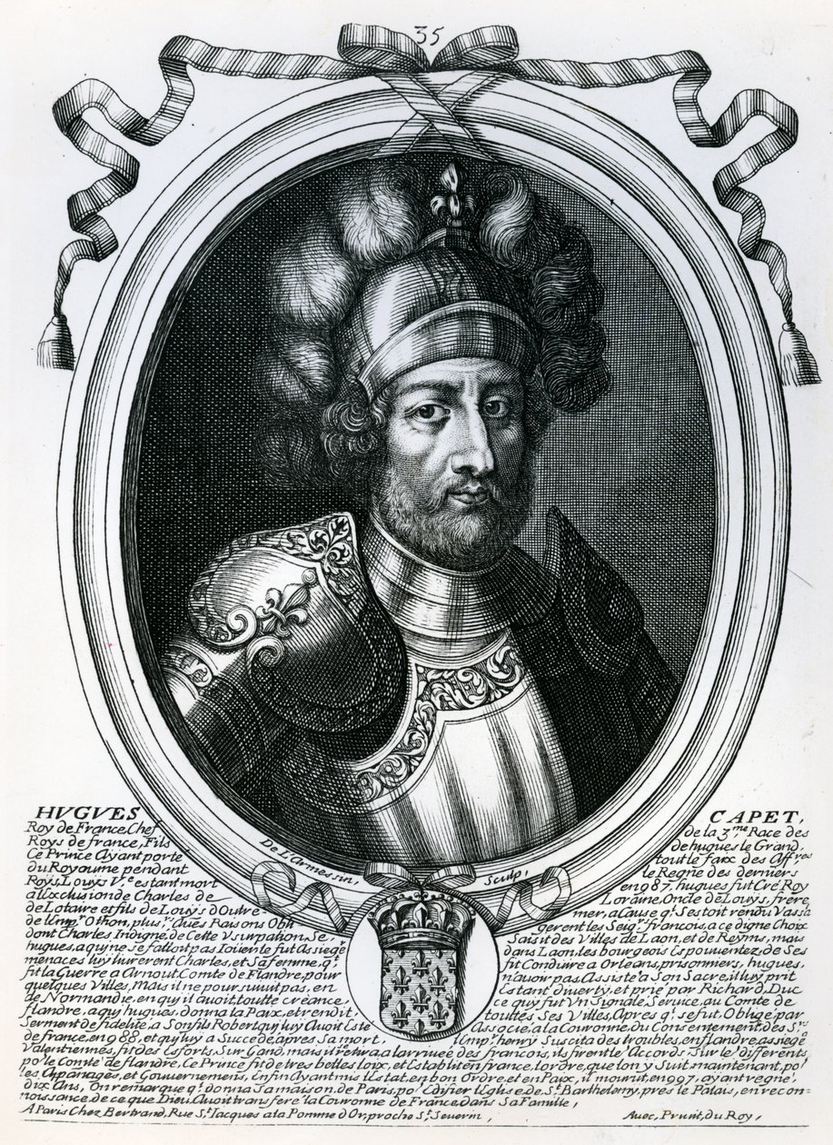 Hugues I Capet, Re di Francia, da 