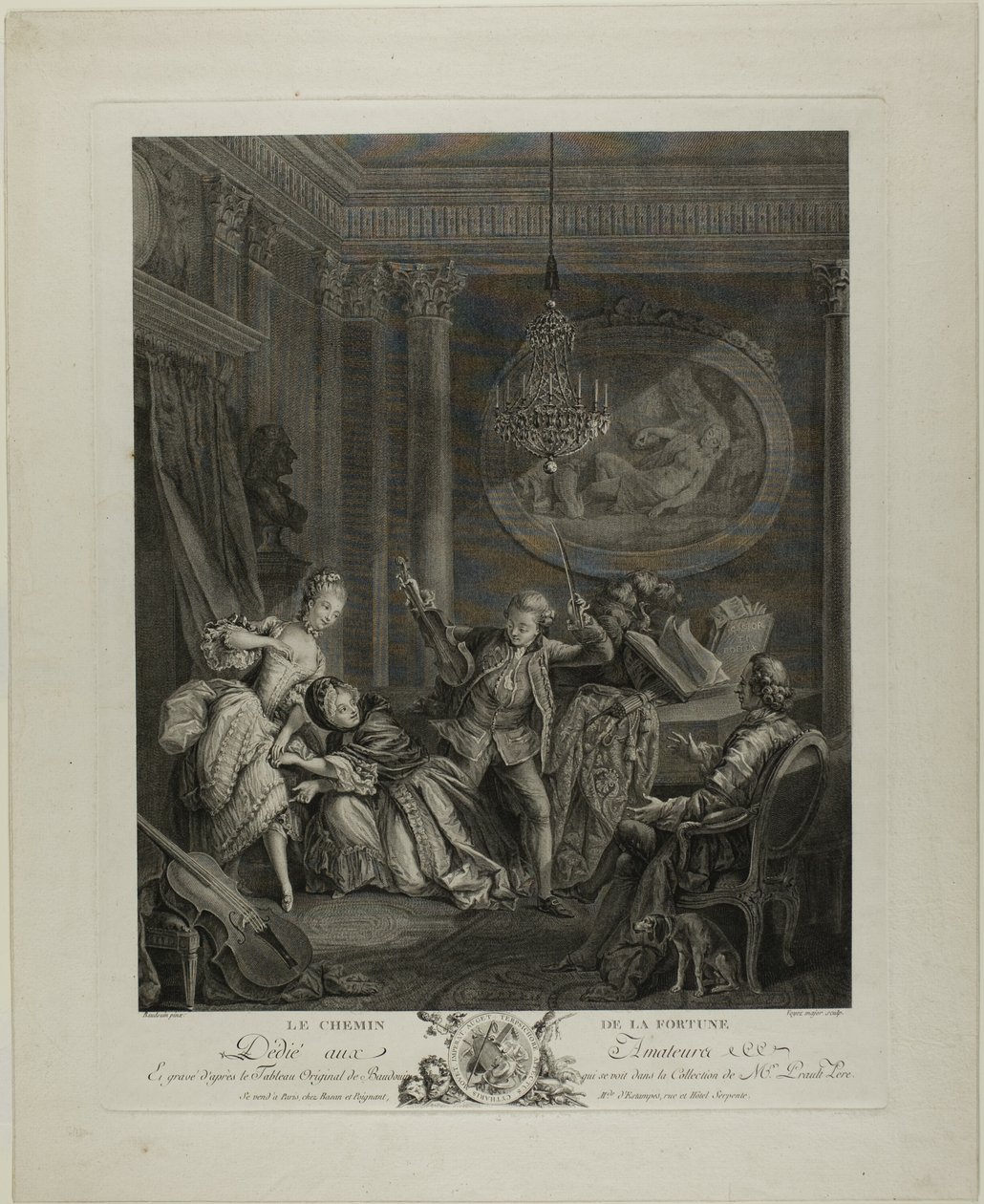 La strada della fortuna da Nicolas Joseph Voyez