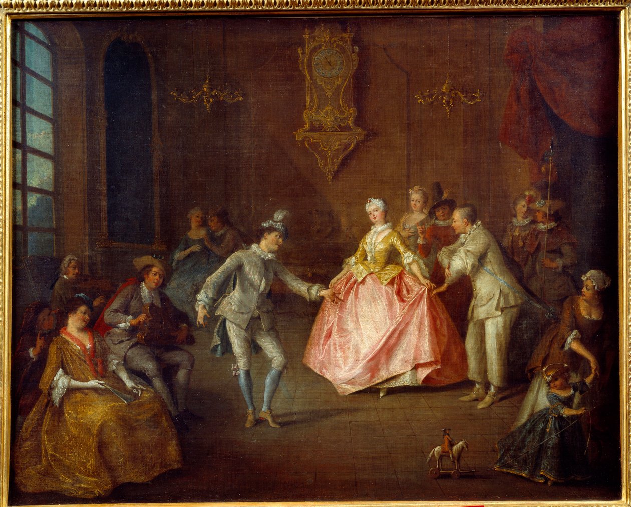 Prima del ballo in maschera da Nicolas Lancret