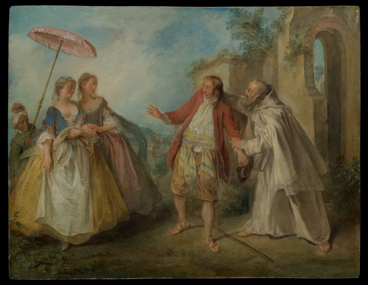 Le oche di fratello Philippe da Nicolas Lancret