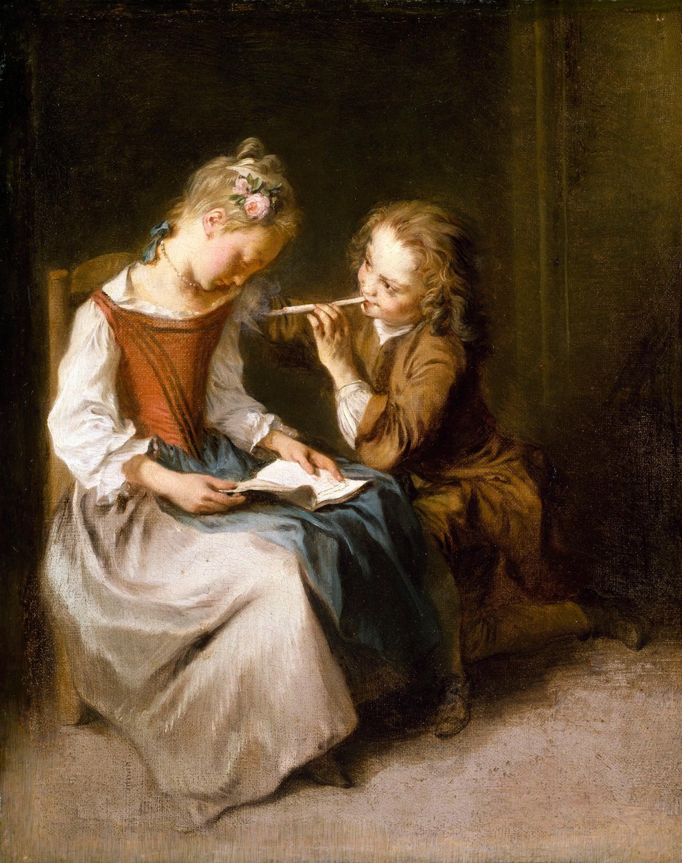 La malizia da Nicolas Lancret