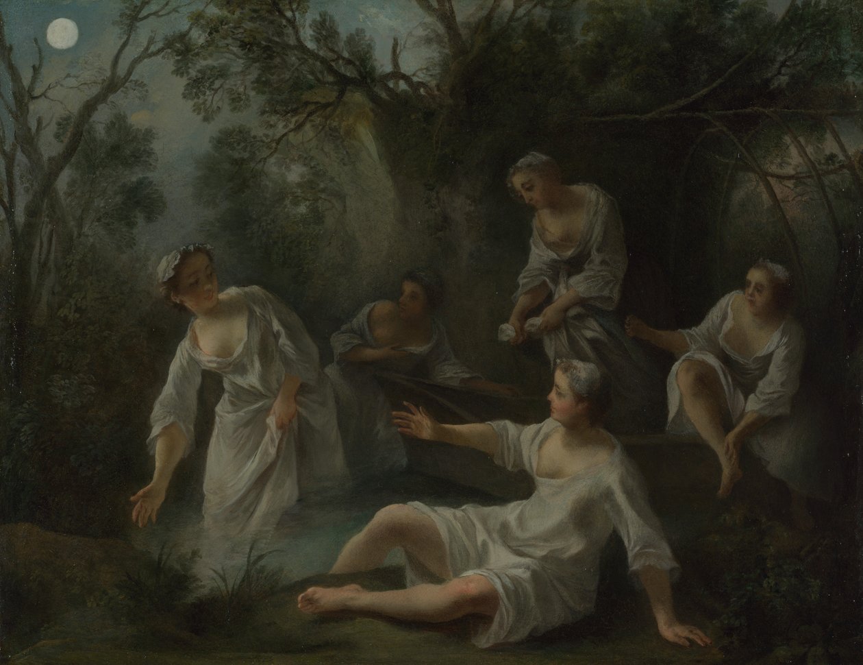 Le quattro ore del giorno: Sera, c. 1740 da Nicolas Lancret