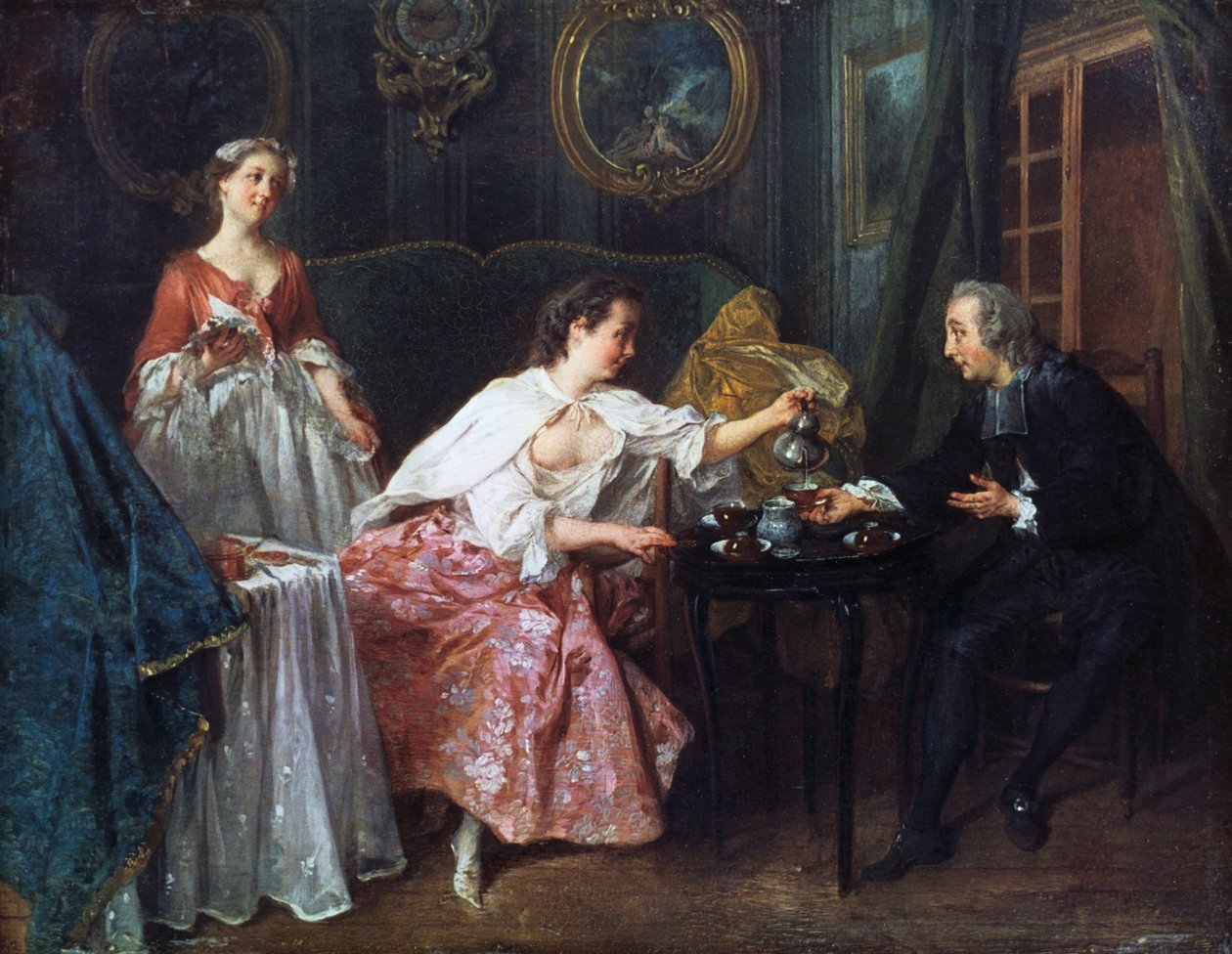 Le quattro ore del giorno: Mattina, 1739 da Nicolas Lancret