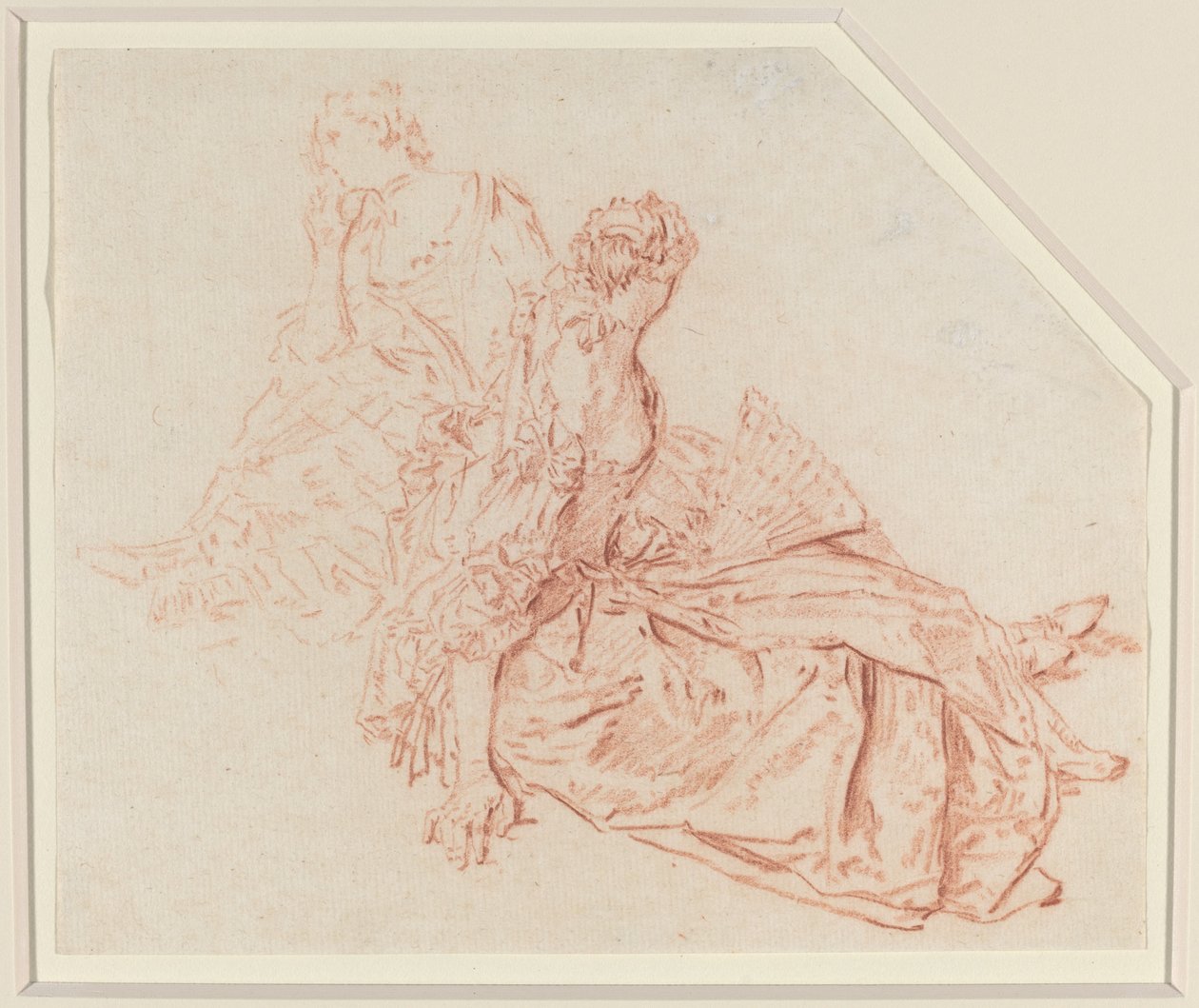 Due signore sedute da Nicolas Lancret