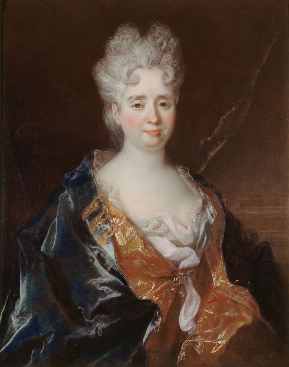 Ritratto di Anne-Thérèse de Marguenat de Courcelles, marchesa de Lambert, c. 1710 da Nicolas Largillière de