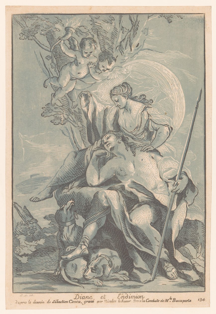 Diana en Endymion (Cabinet Crozat, Recueil d