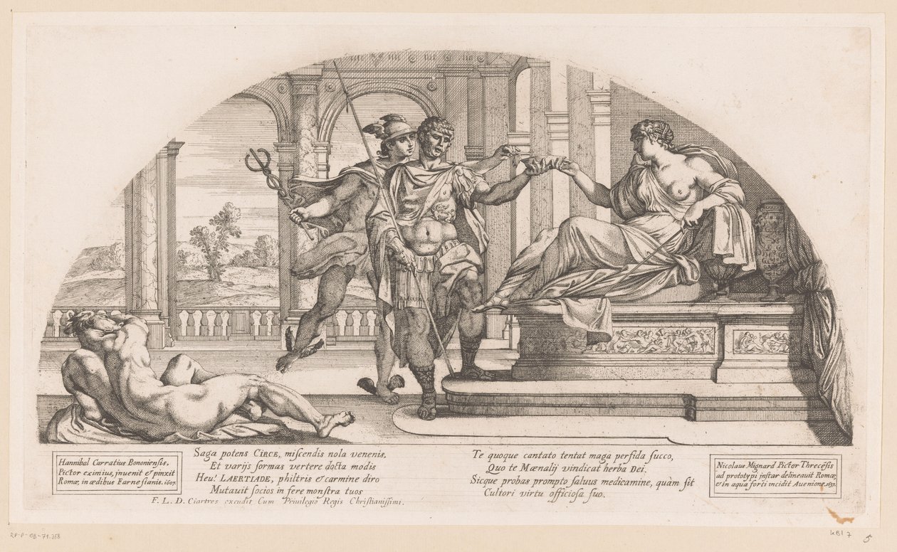 Ulisse da Circe da Nicolas Mignard