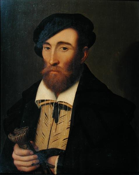Ritratto di un uomo da Nicolas Neufchatel