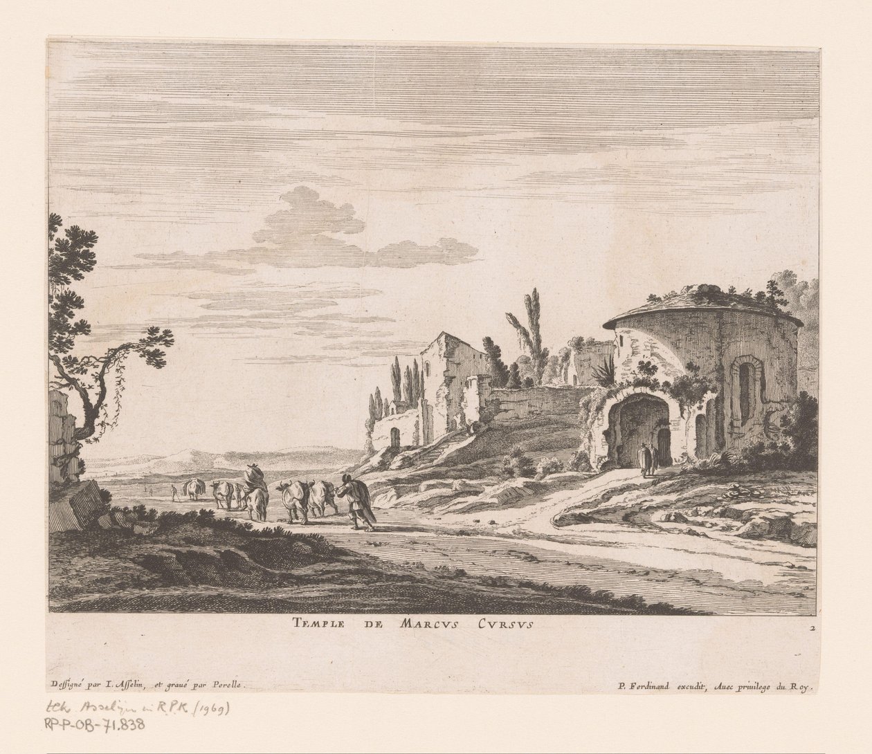 Tempio di Marco Cursus da Nicolas Perelle