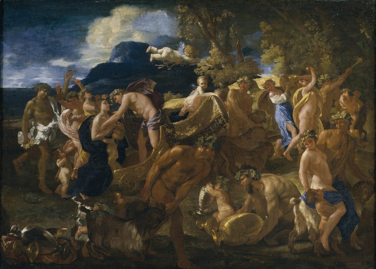 Baccanale o Bacco e Arianna da Nicolas Poussin