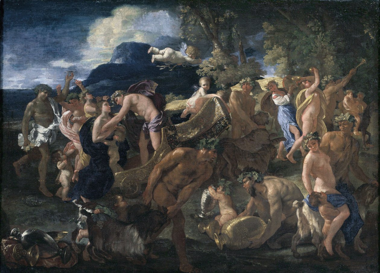 Baccanale o Bacco e Arianna da Nicolas Poussin