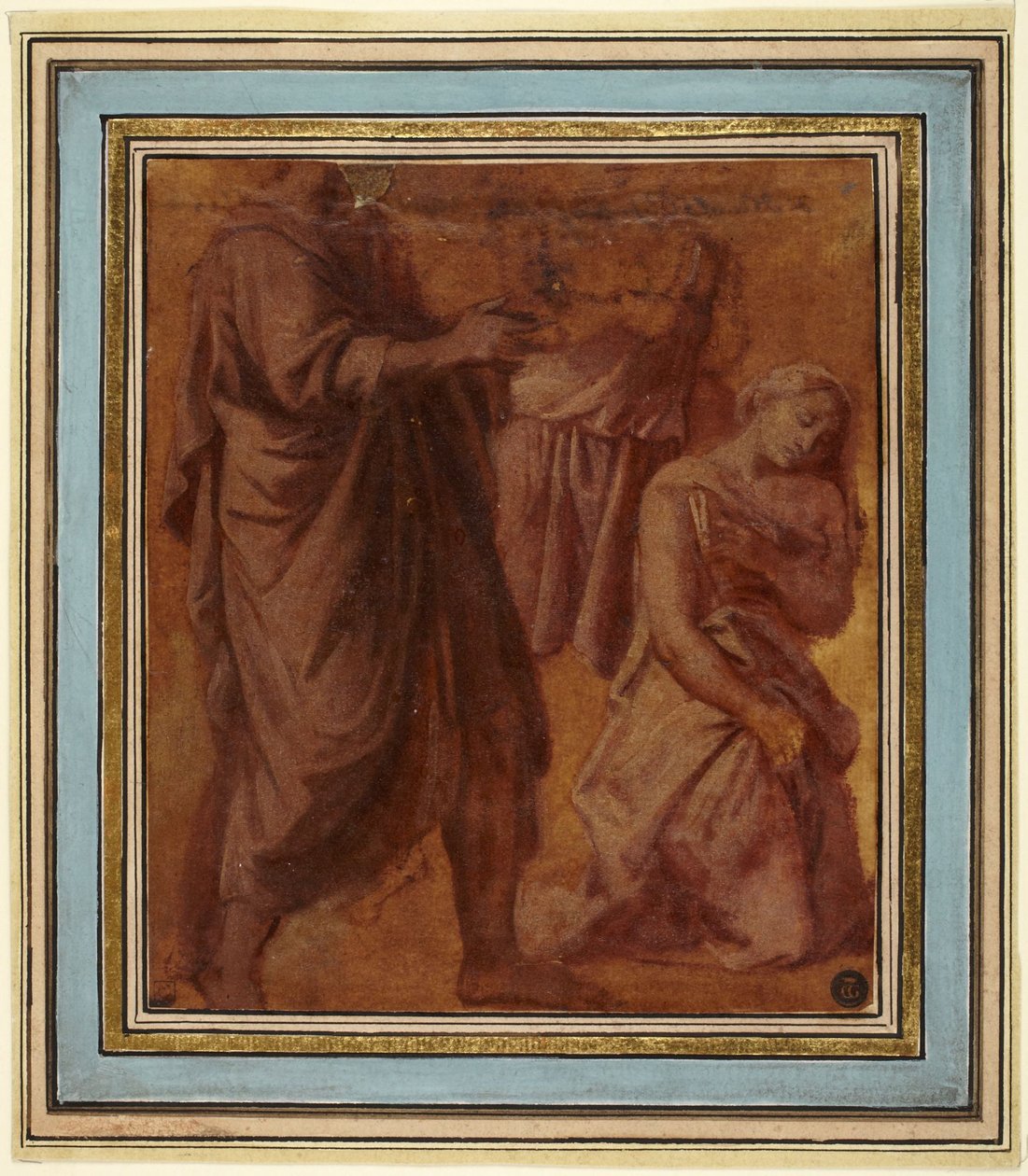 Christus und die Ehebrecherin da Nicolas Poussin