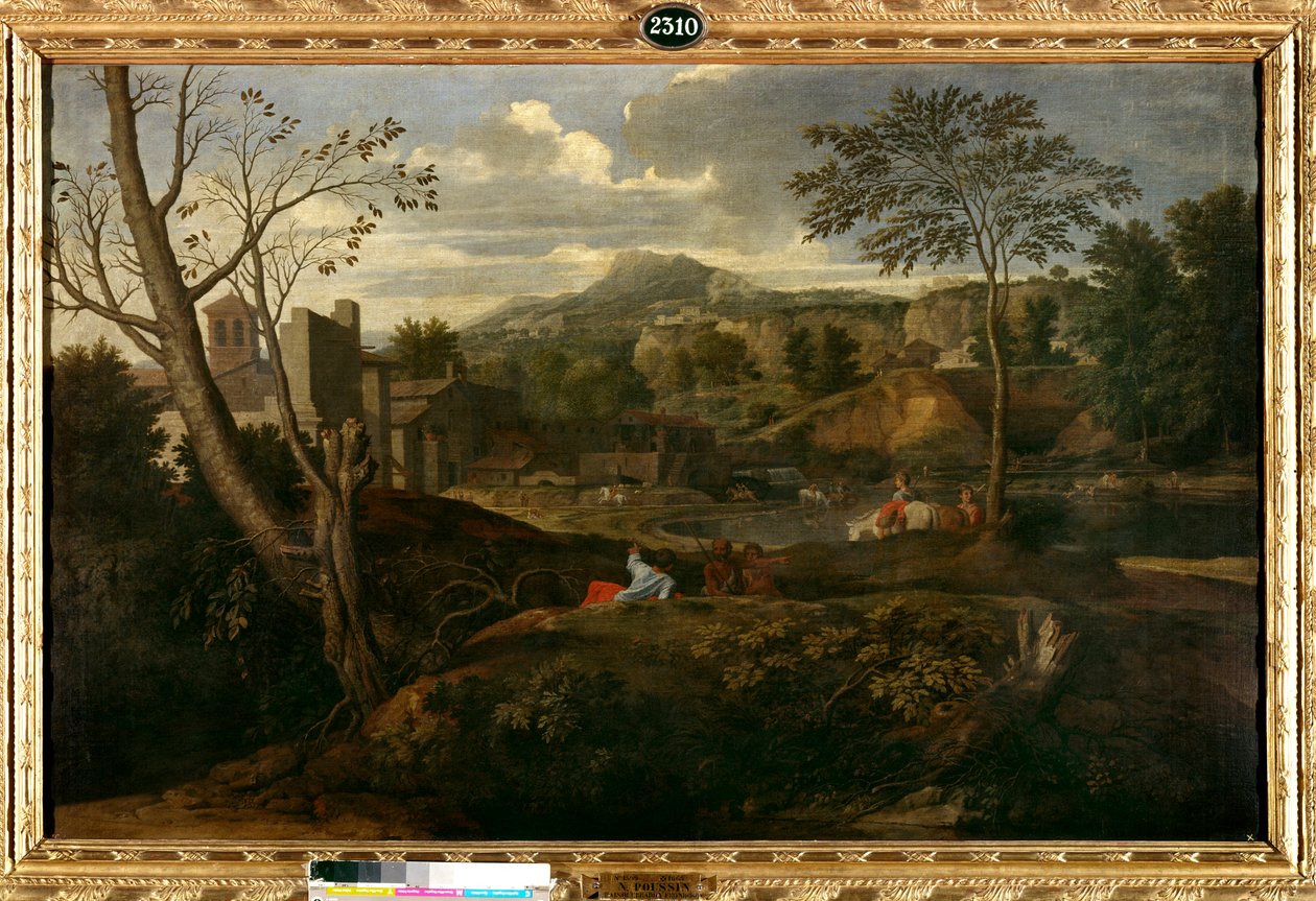 Paesaggio ideale da Nicolas Poussin
