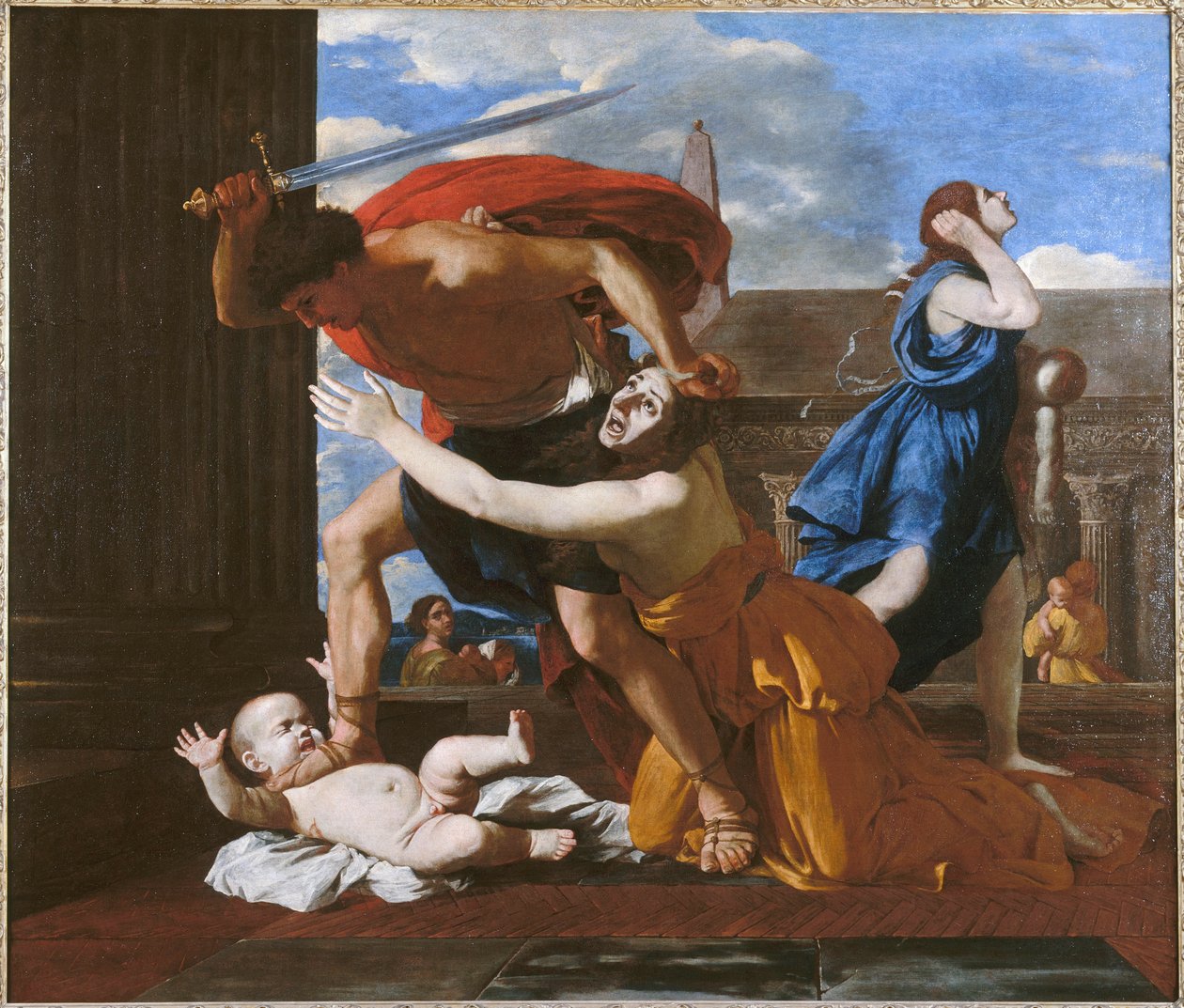 Massaker der Unschuldigen da Nicolas Poussin