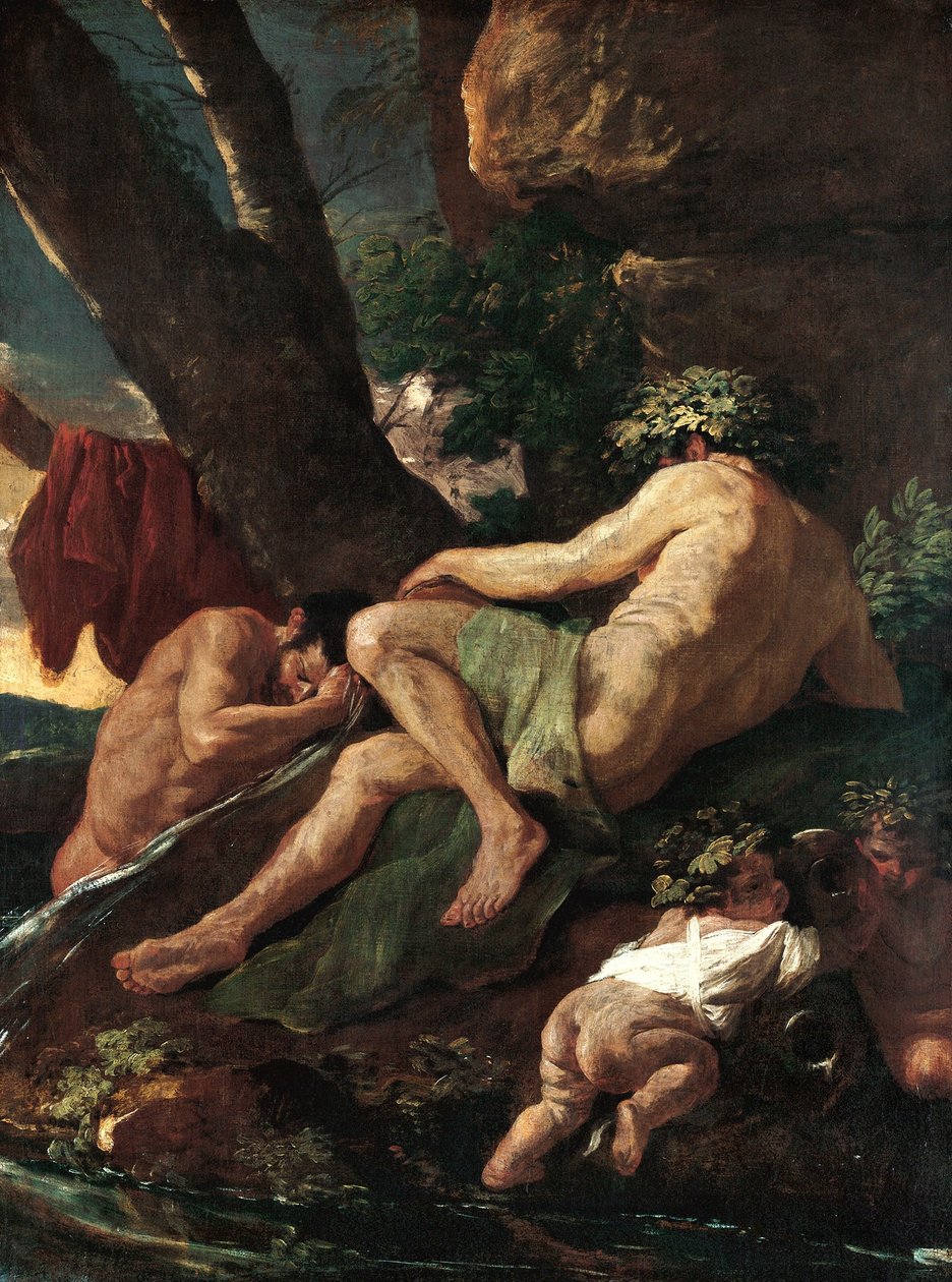 Lavaggio di Mida alle sorgenti del Pactolus da Nicolas Poussin