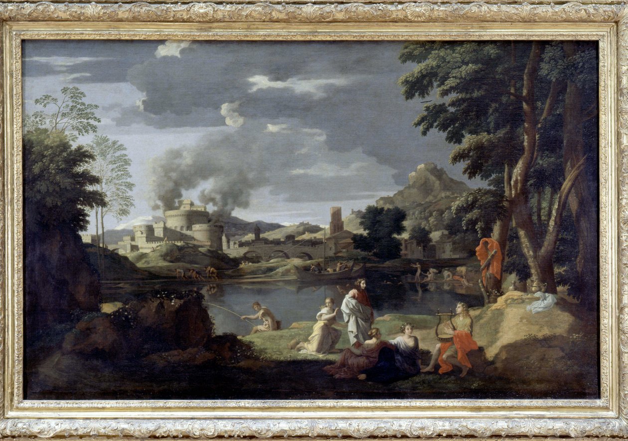 Orfeo ed Euridice di Poussin, Museo del Louvre da Nicolas Poussin