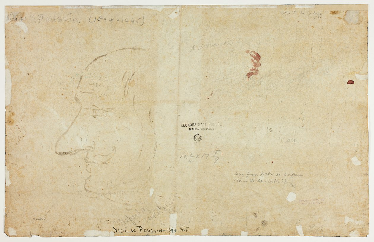 Estuario del fiume da Nicolas Poussin