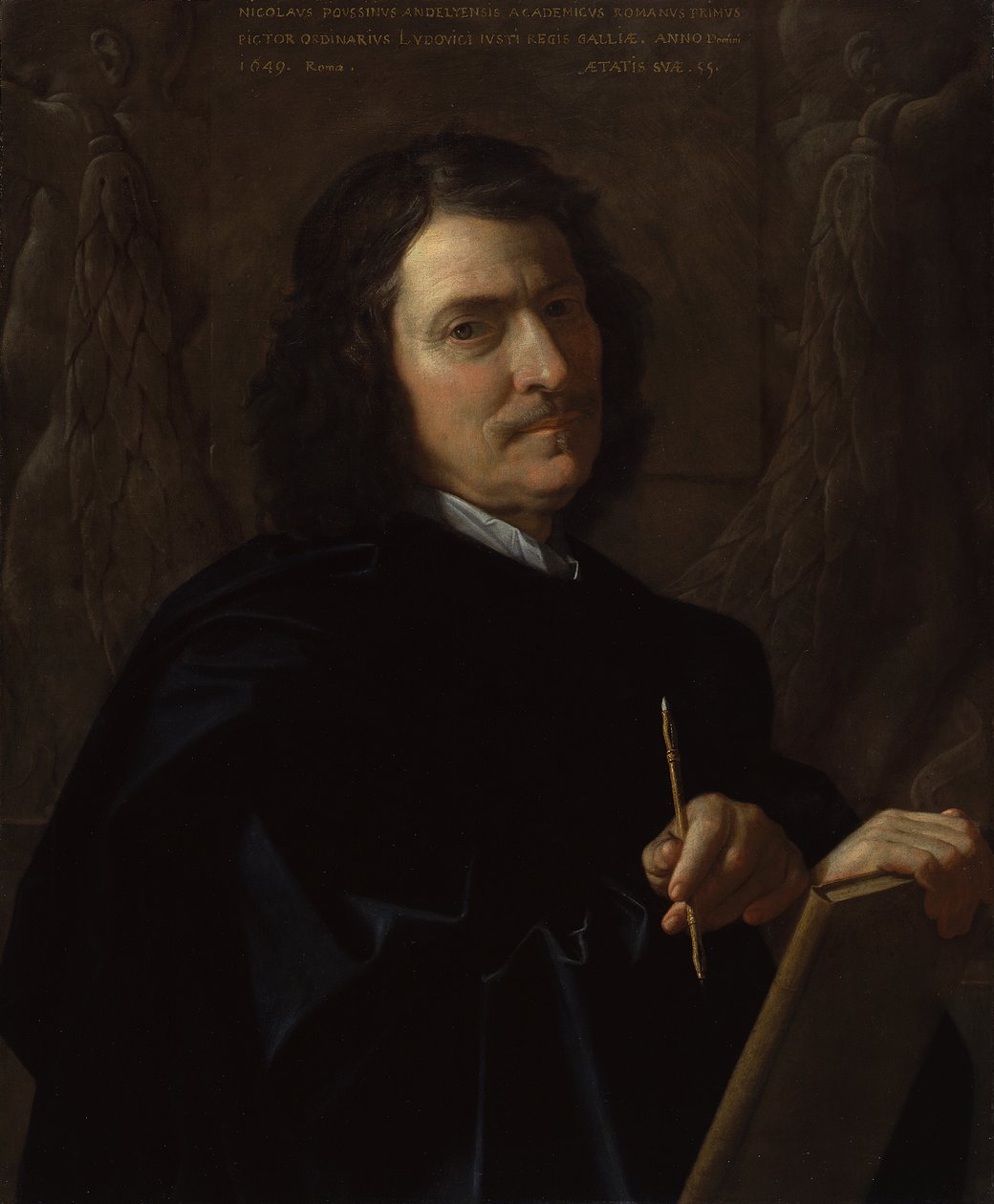 Autoritratto da Nicolas Poussin
