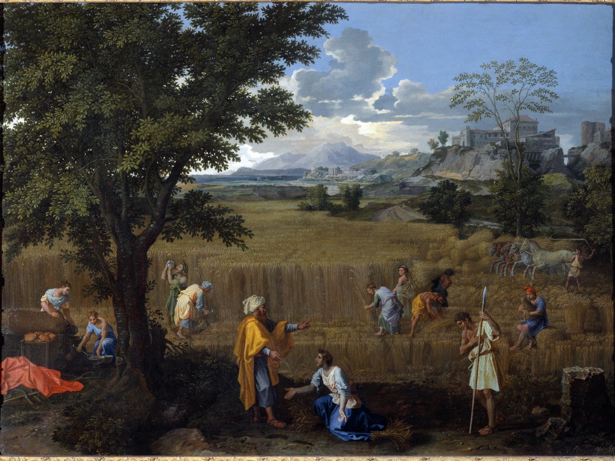 Estate o Ruth e Boaz da Nicolas Poussin