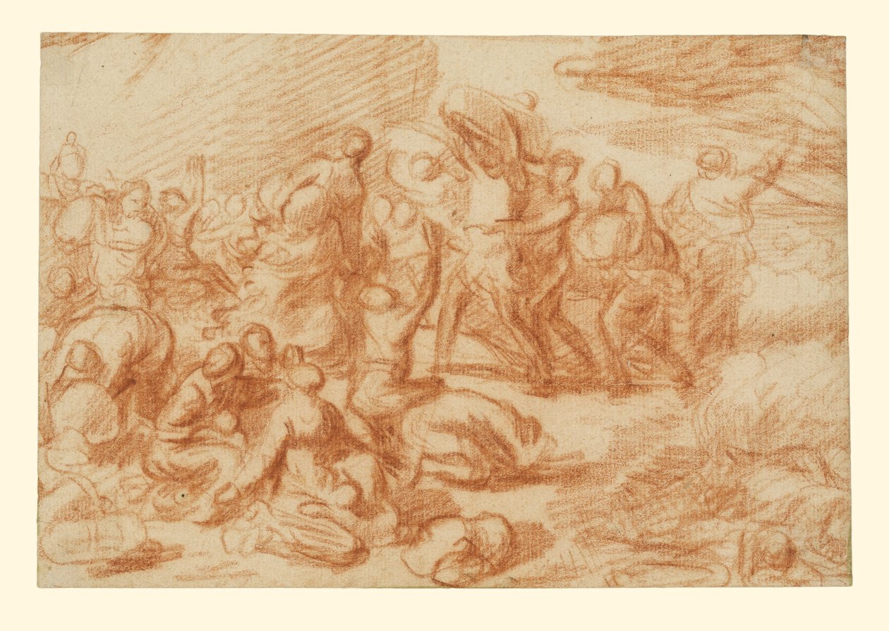 Der Durchzug durch das Rote Meer da Nicolas Poussin