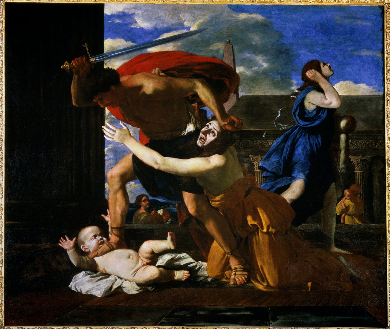 Il massacro degli innocenti da Nicolas Poussin