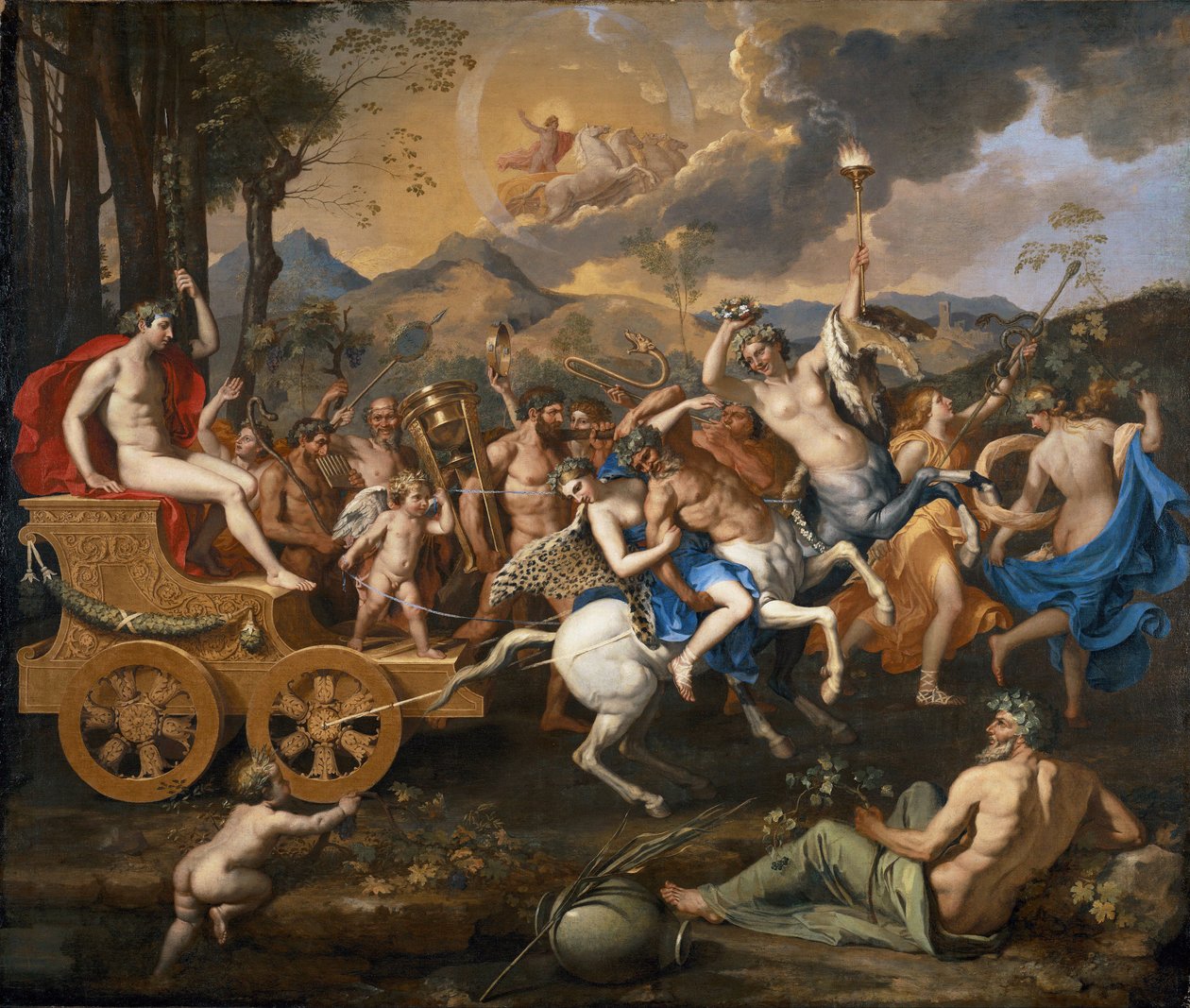 Il trionfo di Bacco da Nicolas Poussin