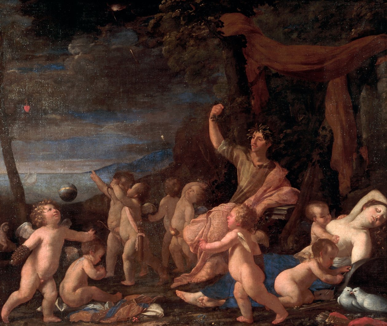 Il Trionfo di Ovidio da Nicolas Poussin