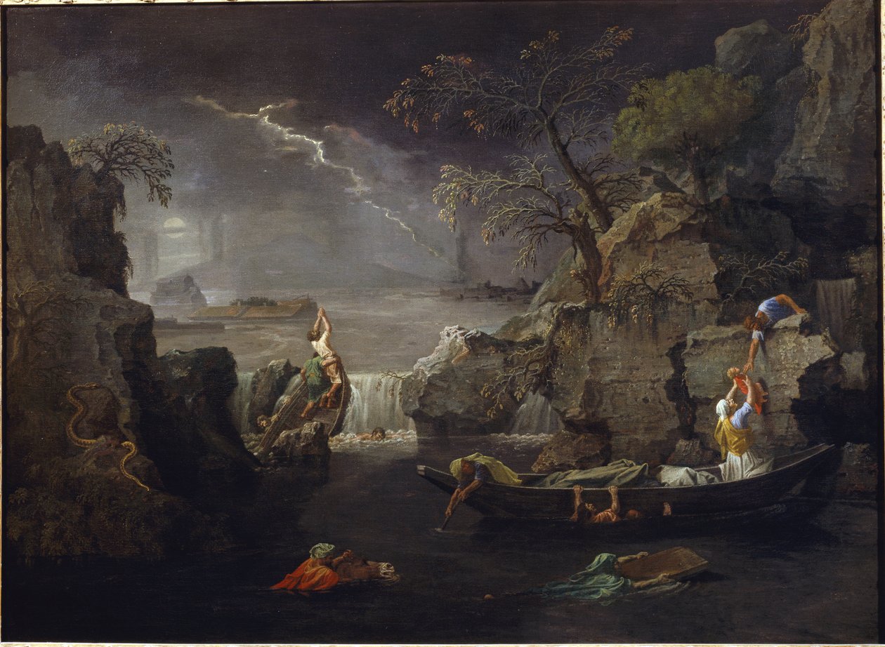 Inverno o diluvio da Nicolas Poussin