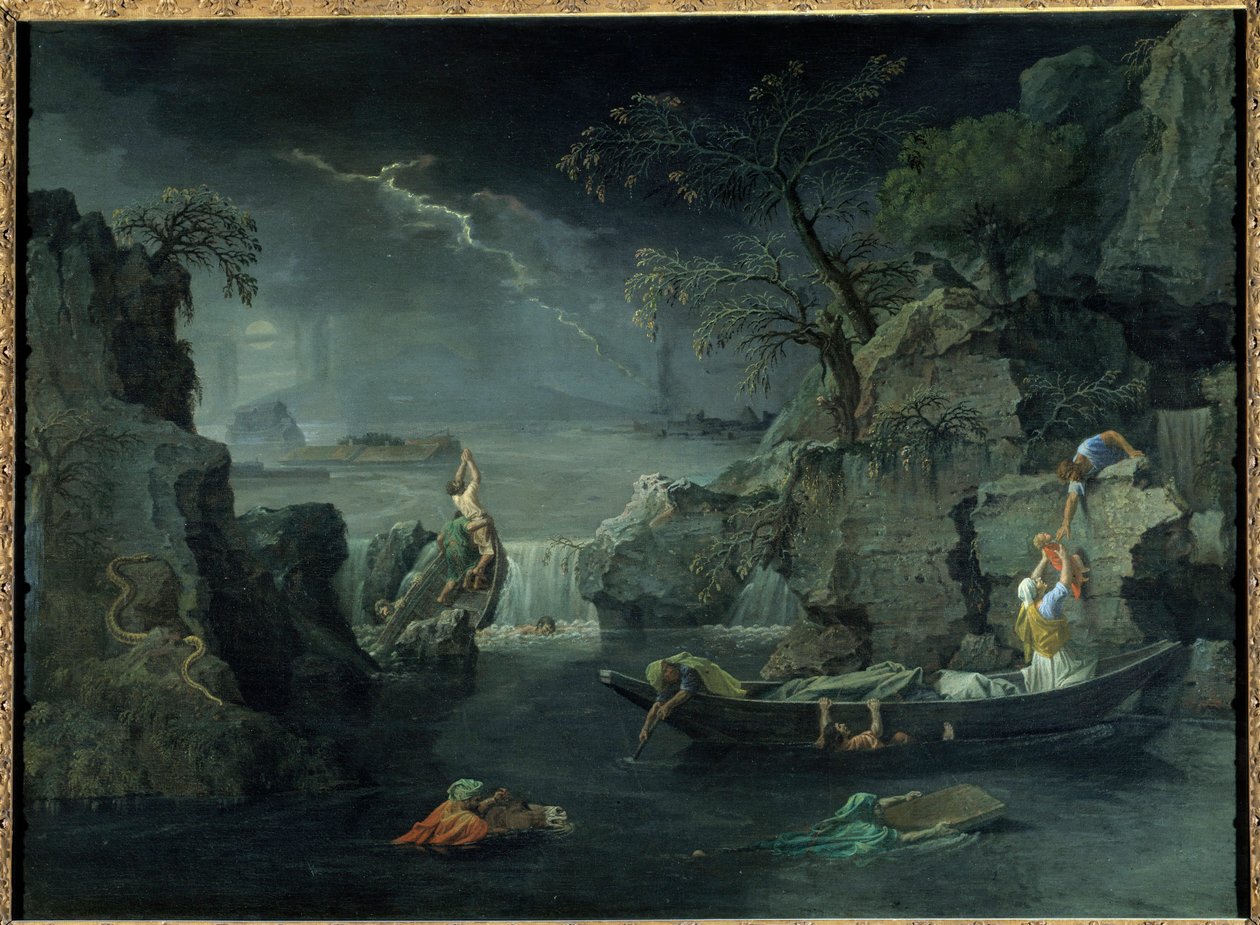 Inverno o diluvio da Nicolas Poussin