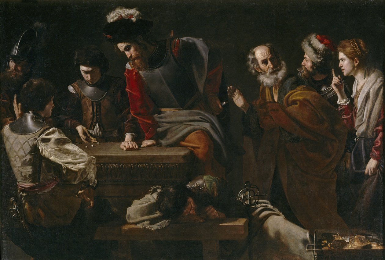 Il rinnegamento di San Pietro, ca 1625 da Nicolas Tournier