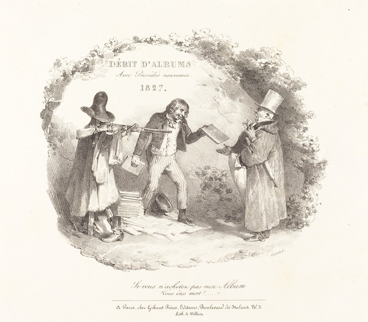 Vendita di Album con Nuovi Metodi da Nicolas Toussaint Charlet