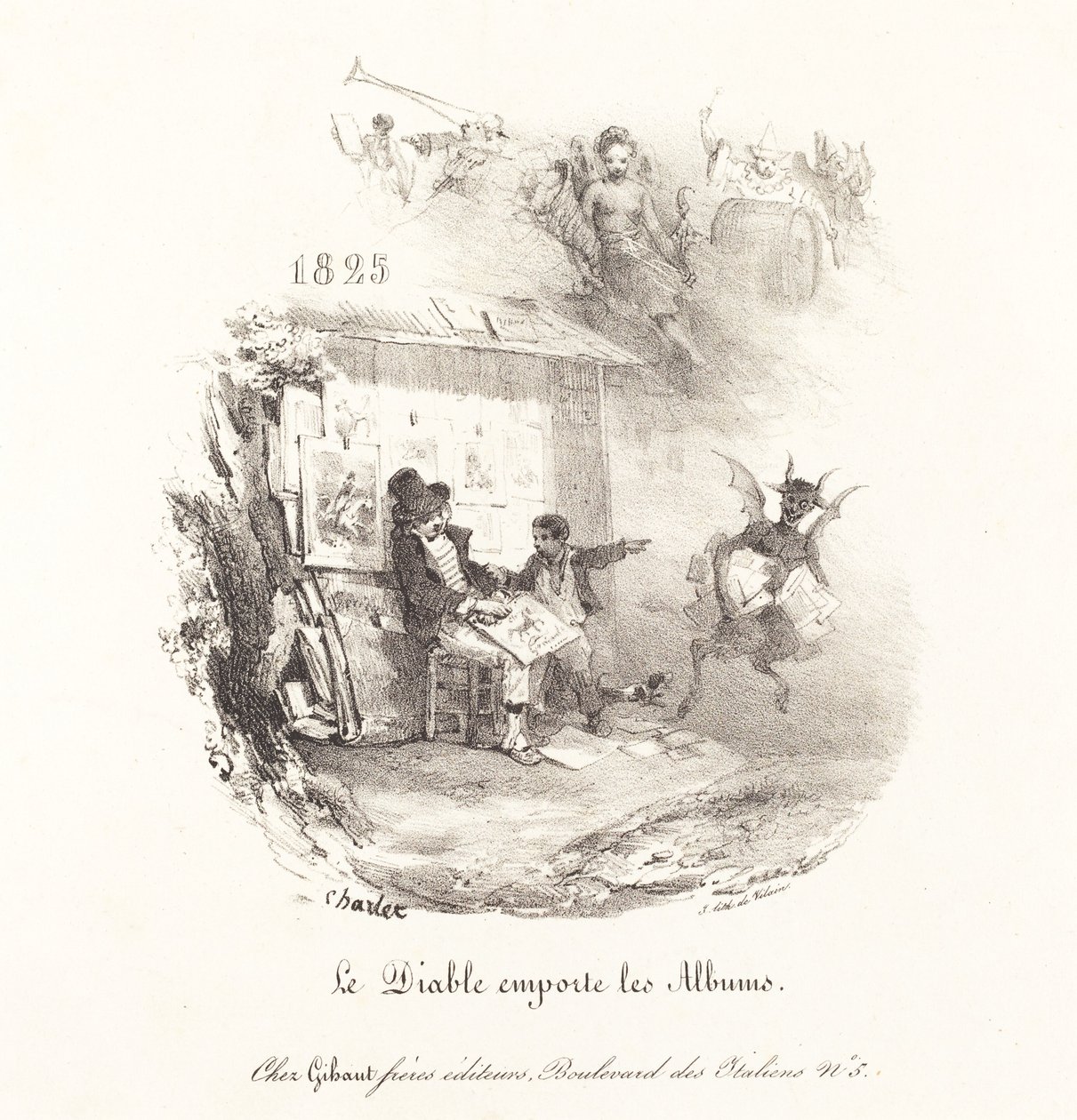 Le Diable emporte les Albums da Nicolas Toussaint Charlet