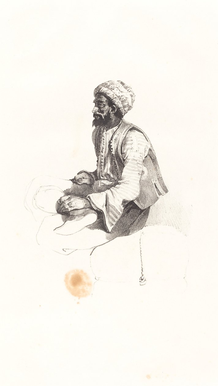 Turco seduto da Nicolas Toussaint Charlet