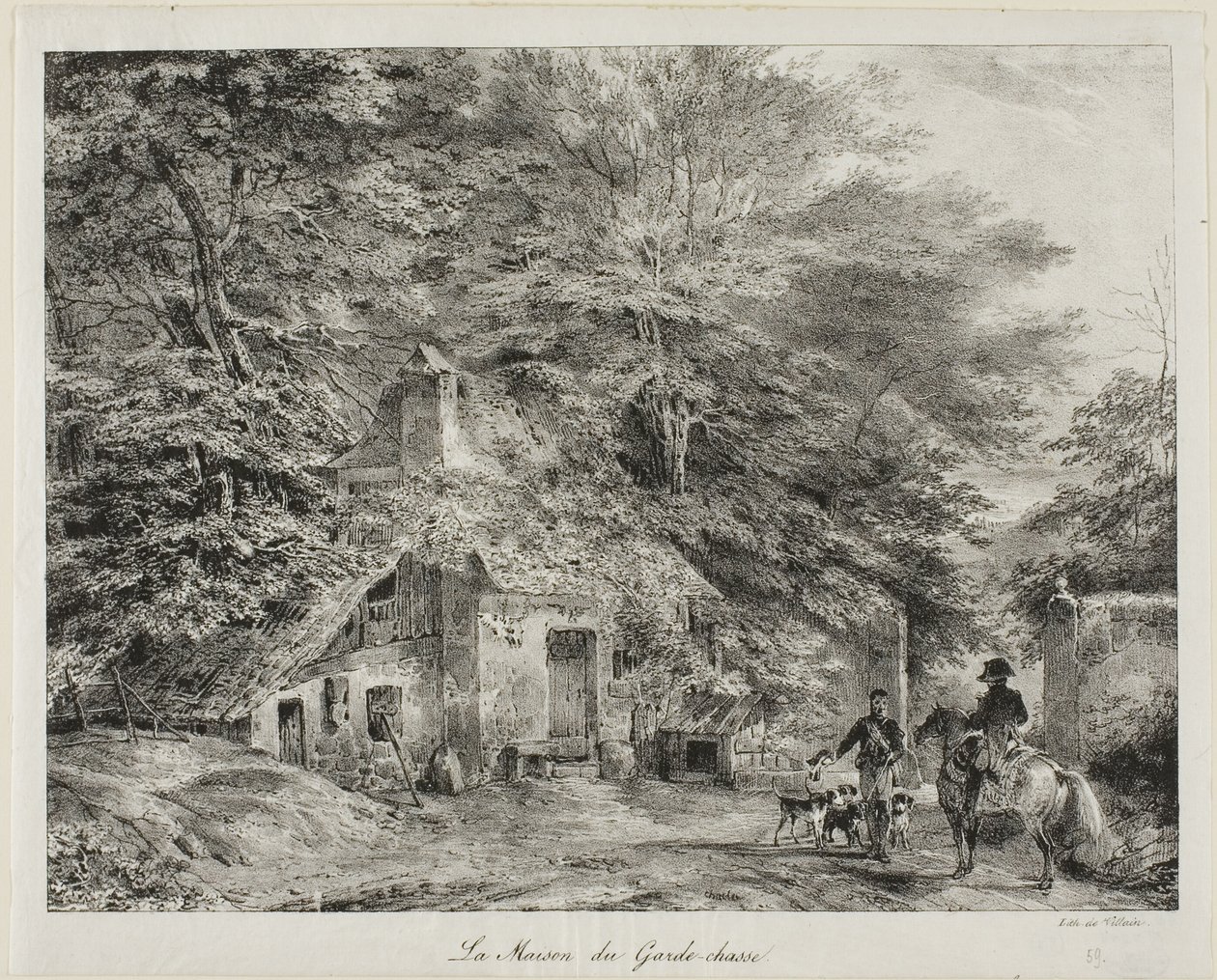 Il cottage del guardiacaccia, dall