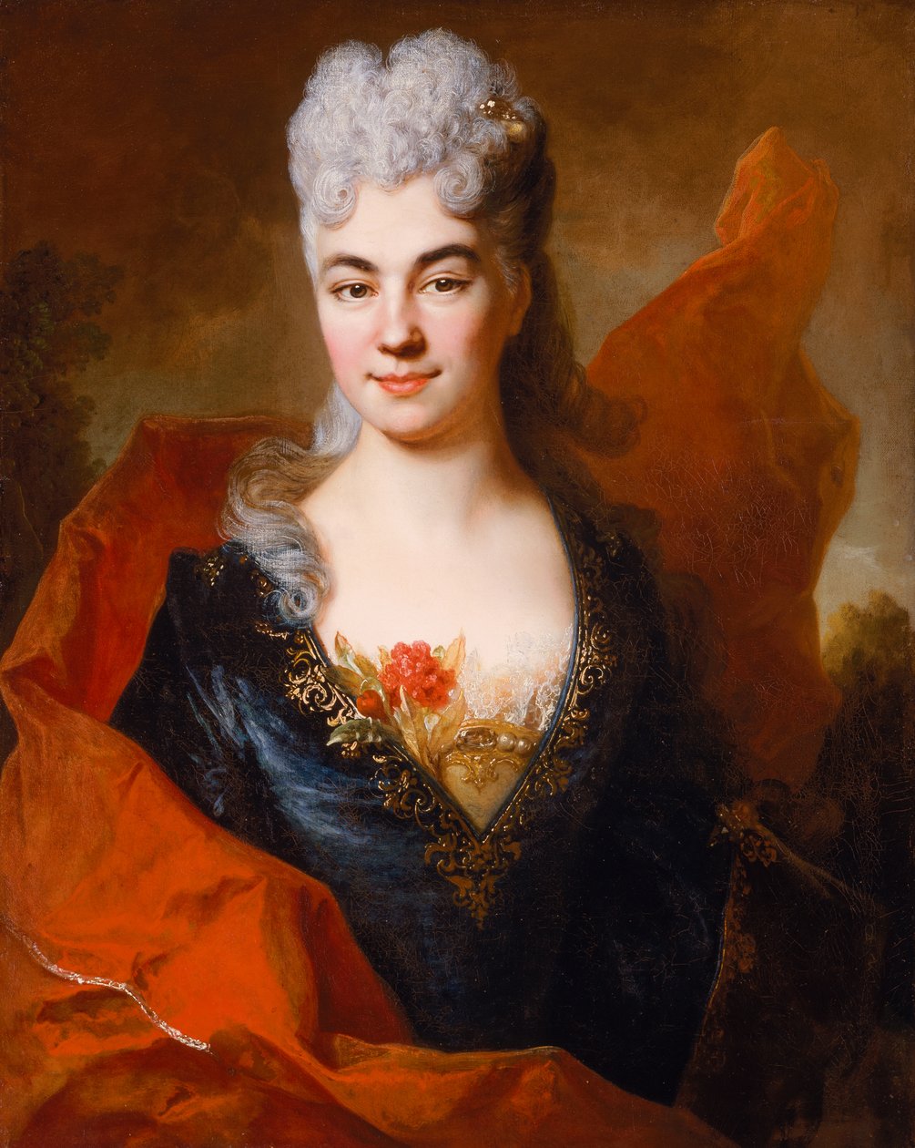Ritratto di Brigitte Ansart da Nicolas de Largillière