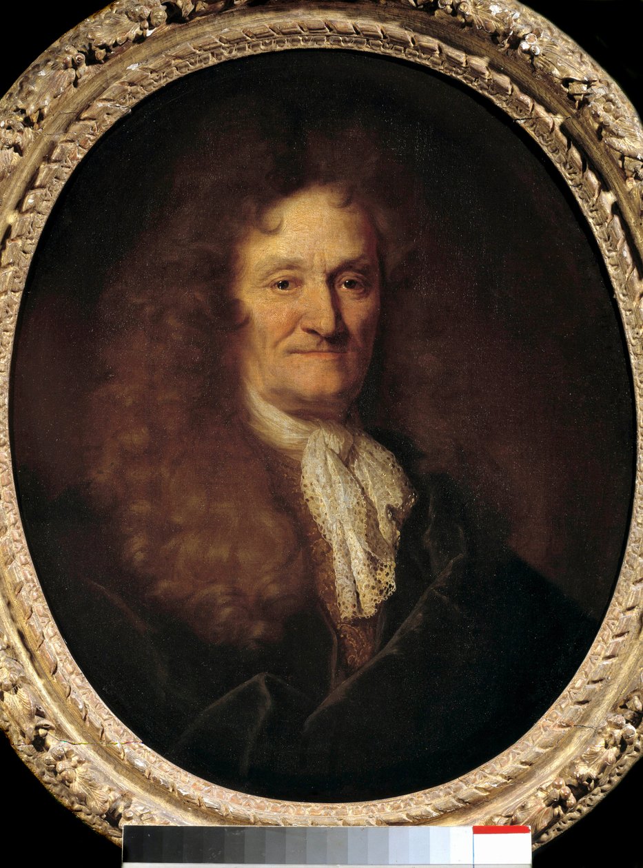 Ritratto di Jean de la Fontaine (1621-1695) da Nicolas de Largillière