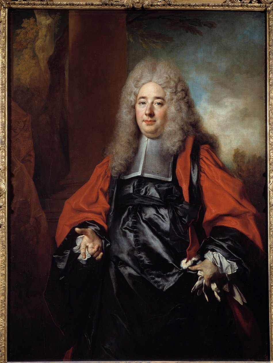Ritratto di Louis Urbain le Pelletier da Nicolas de Largillière