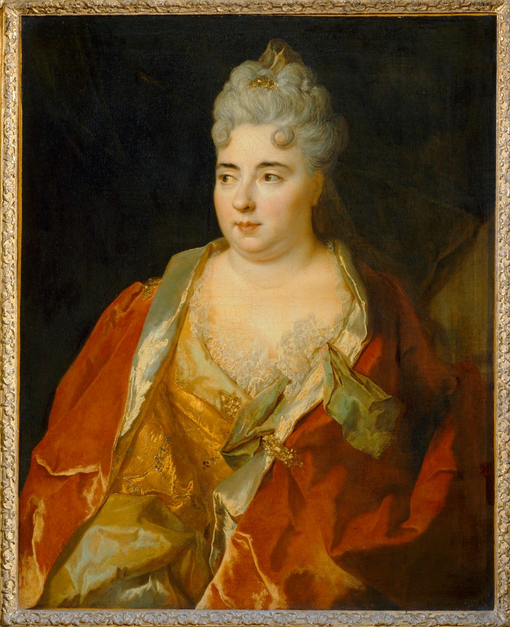 Ritratto di una dama che si dice essere Marie-Anne Mancini, duchessa di Bouillon ... da Nicolas de Largillière