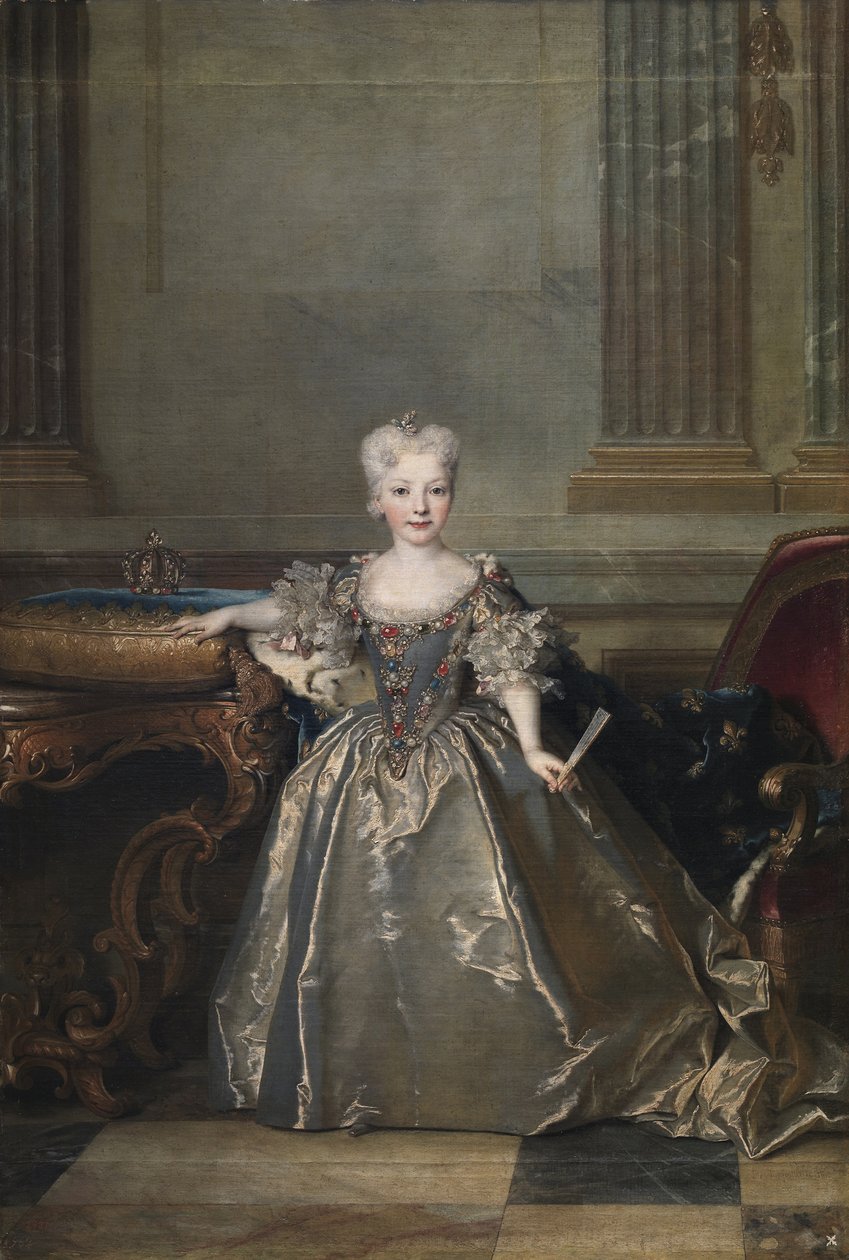 Infanta Mariana Vittoria di Spagna da Nicolas de Largillière