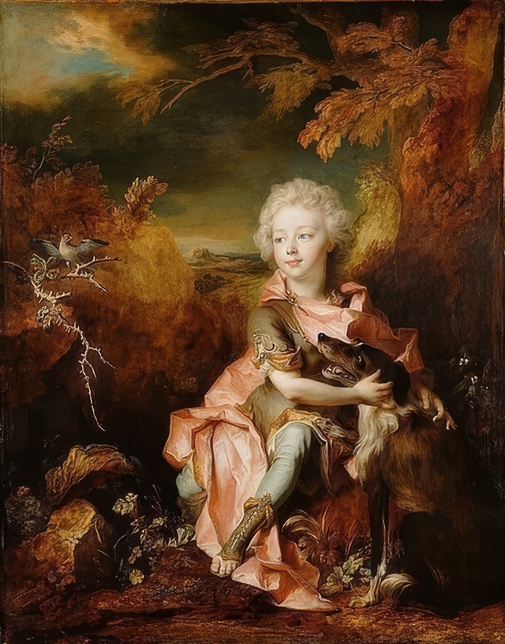 Ritratto di un ragazzo in costume da Nicolas de Largillière