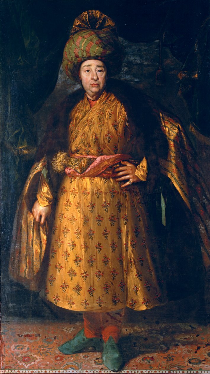 Ritratto di Jean-Baptiste Tavernier da Nicolas de Largillière